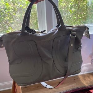 See by Chloe Grey Leather Handbag RARE